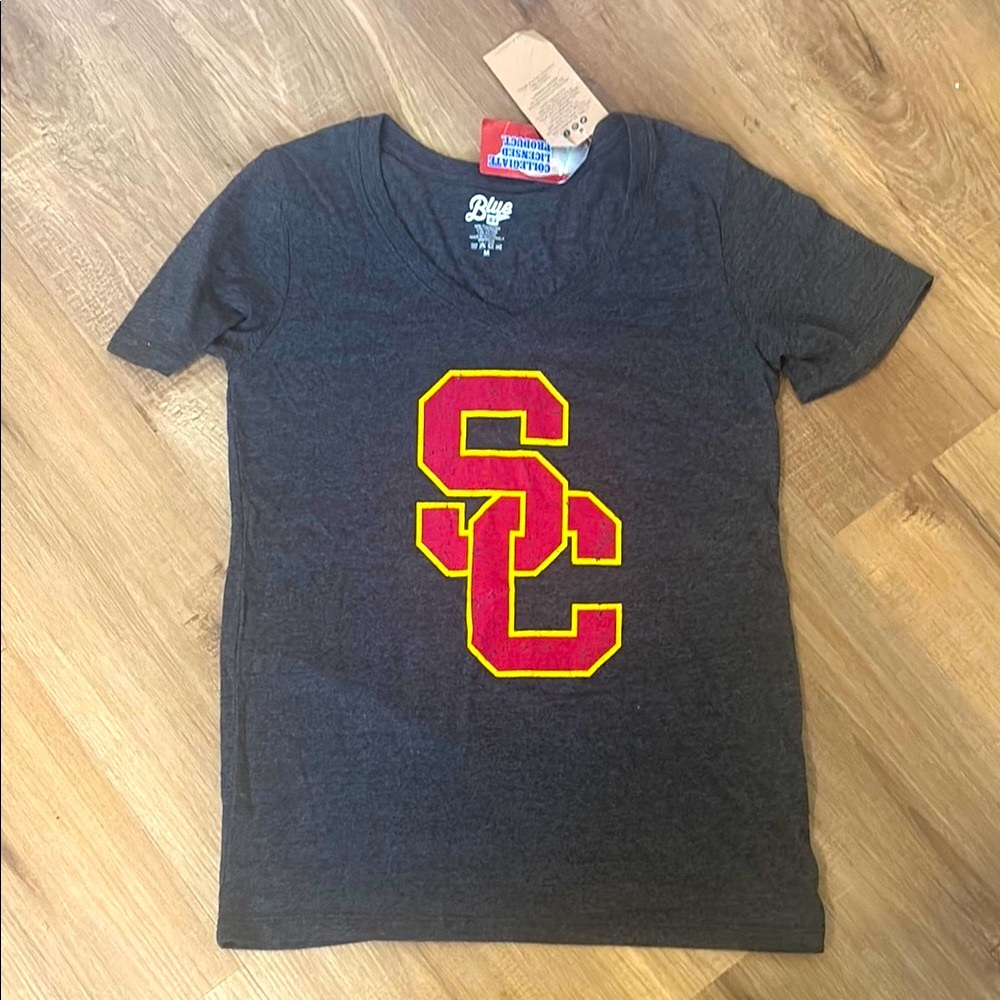 Blue 84 Charcoal Tee USC